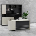 [BGĐ119] Bàn Giám Đốc Gỗ Phong Cách Tối Giản Kèm Tủ Phụ - BGĐ119