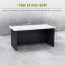Bàn Giám Đốc Gỗ Sọc Ngang Hiện Đại Tối Giản - BGĐ118 2