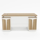 Bàn Giám Đốc Gỗ MDF Kết Hợp Hộc Tủ Đôi - BGĐ113 4