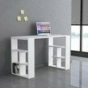 Bàn Làm Việc Gỗ Thiết Kế Tối Giản Kèm Kệ Lưu Trữ - BG59 3