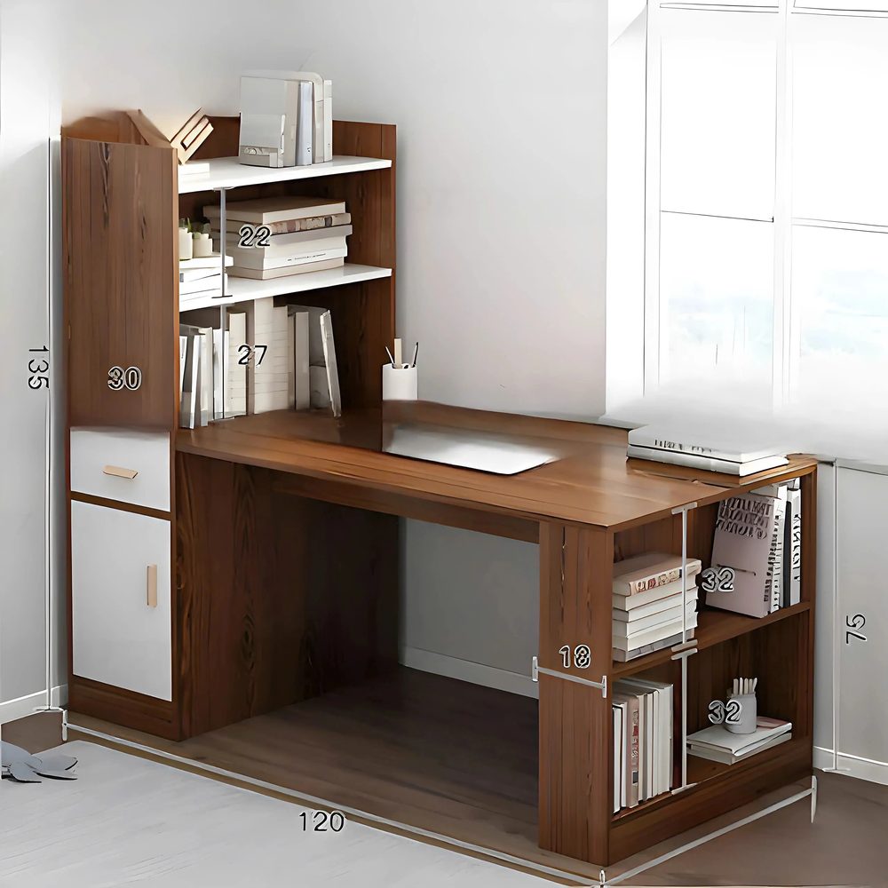 [BG56] Bàn Văn Phòng Gỗ MDF Giá Rẻ - BG56