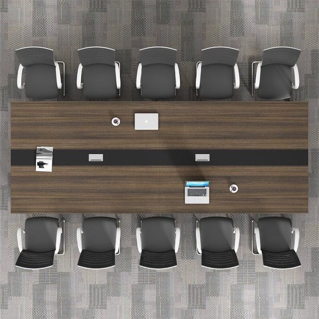 Bàn Hội Nghị Văn Phòng Gỗ 3m5 - BH23 2