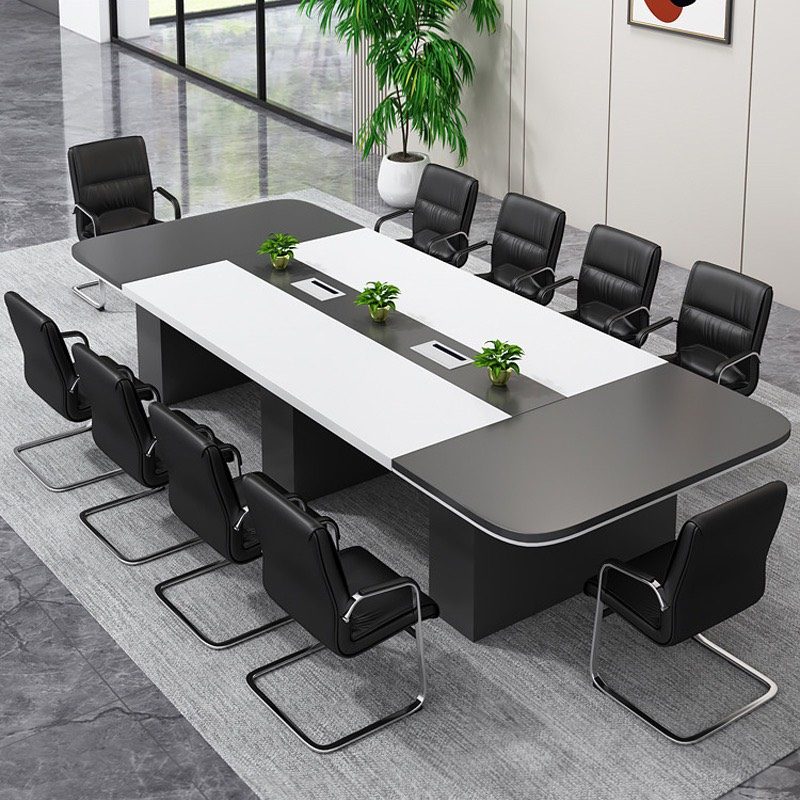 Bàn Họp Văn Phòng Gỗ Bo Góc 3m6 - BH27 2