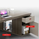 Cụm Bàn Làm Việc 6 Người Vách Ngăn Che Tinh Tế - BC99 1