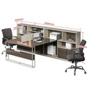 Cụm Bàn Làm Việc 2 Người Thiết Kế Kệ Tủ Đa Chức Năng - BC93 5