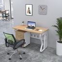 Bàn Văn Phòng Làm Việc K Uốn Yếm Che Lửng - BLV28 5