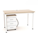 Bàn Làm Việc Văn Phòng Chân Sắt Độc Lập - BLV35 3