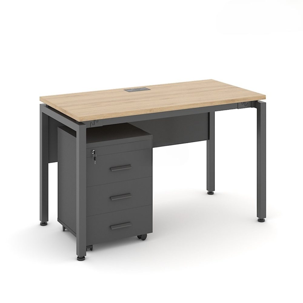 Bàn Làm Việc Chân Độc Lập Yếm Che Lửng - BLV42 1