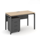 Bàn Làm Việc Chân Độc Lập Yếm Che Lửng - BLV42 1