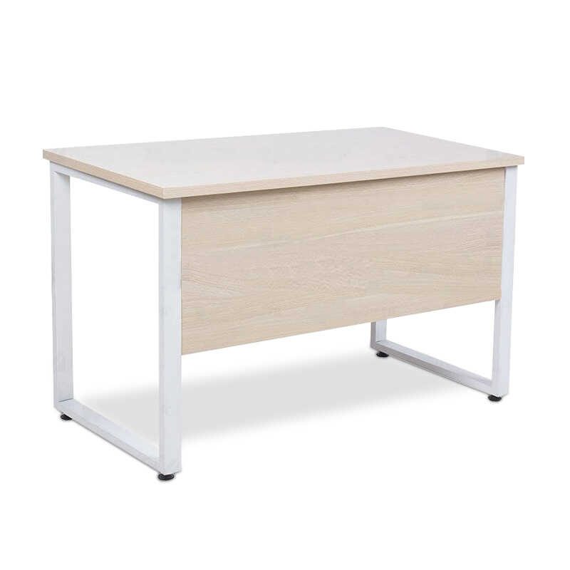 [BLV14] Bàn Làm Việc Có Yếm Che - Chân Trắng - BLV14