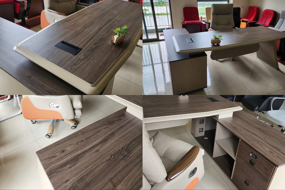 Bàn Giám Đốc Hiện Đại Chân Nghiêng Độc Đáo - BGĐ102 2