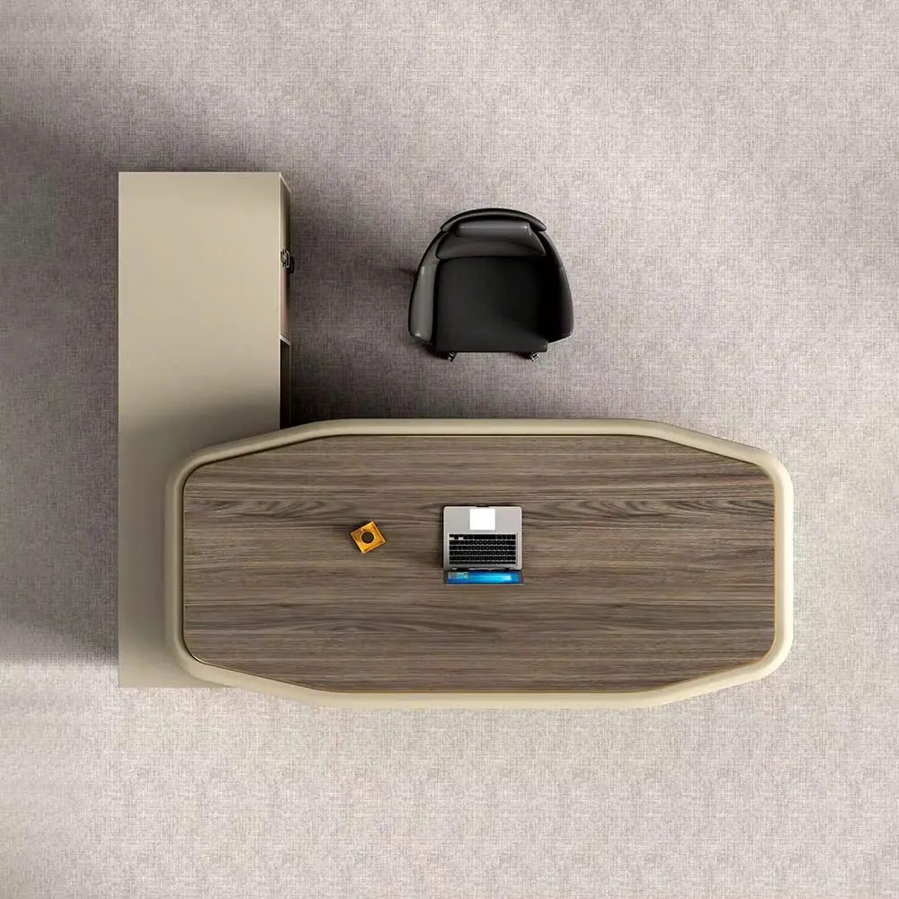 Bàn Giám Đốc Hiện Đại Chân Nghiêng Độc Đáo - BGĐ102 5