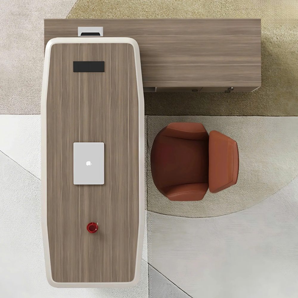 Bàn Giám Đốc Thiết Kế Chân Cong Hiện Đại - BGĐ101 3