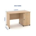 Bàn Làm Việc Gỗ Văn Phòng Hộc Đầy - BG1 2
