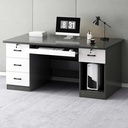 Bàn Làm Việc Gỗ Hai Tủ Nhiều Ngăn Kéo Cao Cấp - BG81 2