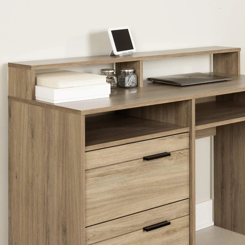 Bàn Văn Phòng Làm Việc Gỗ Có Hộc - BG34 3