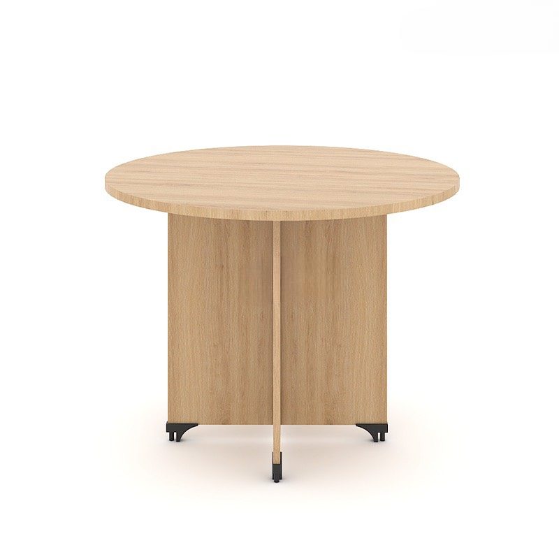 Bàn Văn Phòng Tròn Gỗ MDF Cao Cấp- BG41 1