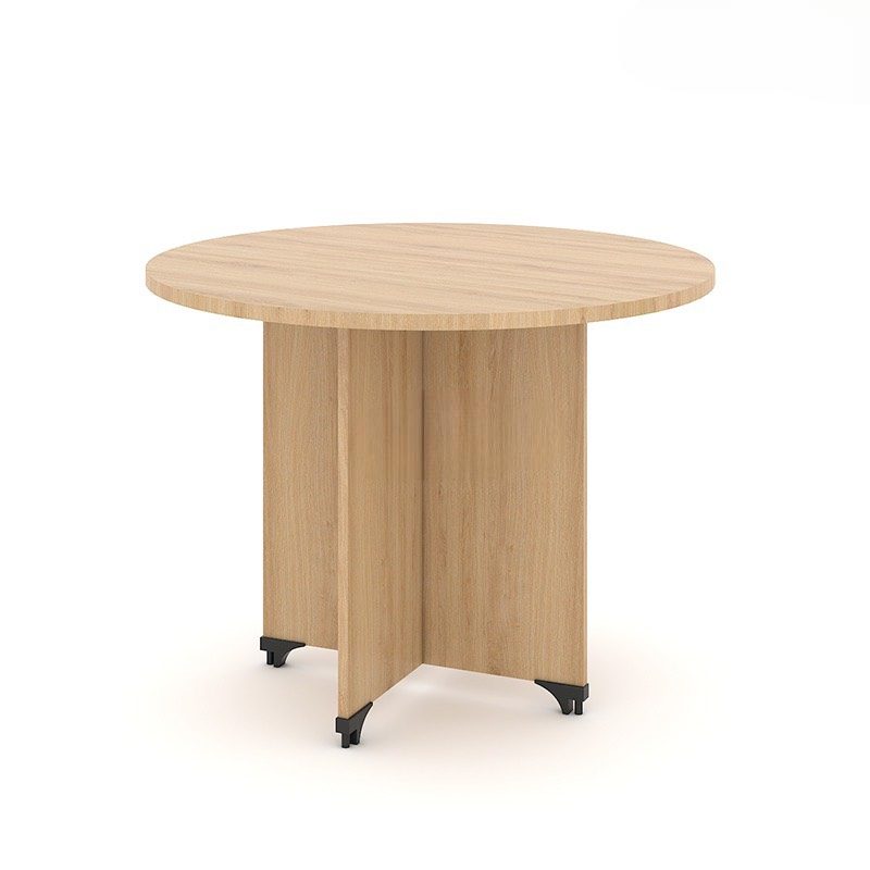 [BG41] Bàn Văn Phòng Tròn Gỗ MDF Cao Cấp- BG41