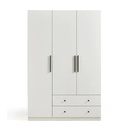 [TQA44] Tủ Quần Áo MDF 3 Cánh Kèm 2 Ngăn Kéo Tiện Lợi - TQA44
