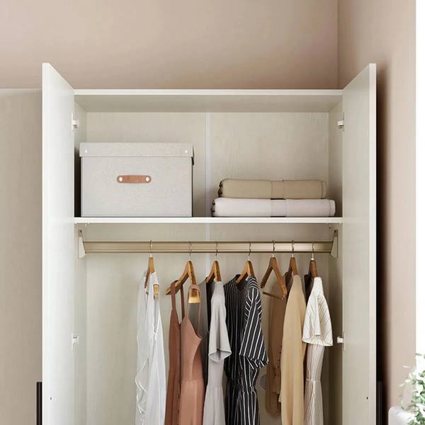 Tủ Quần Áo MDF 3 Cánh Kèm 2 Ngăn Kéo Tiện Lợi 1