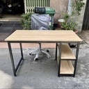 Bàn Làm Việc Văn Phòng 2 Kệ Sách - BLV9 3