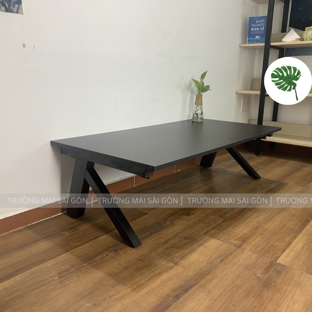 Bàn Làm Việc Văn Phòng Ngồi Bệt Chân Sắt Chữ Y - BLV18 1