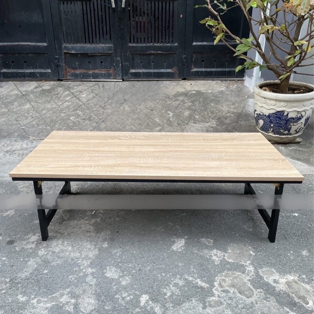 Bàn Làm Việc Văn Phòng Ngồi Bệt Chân Sắt U - BLV19 1