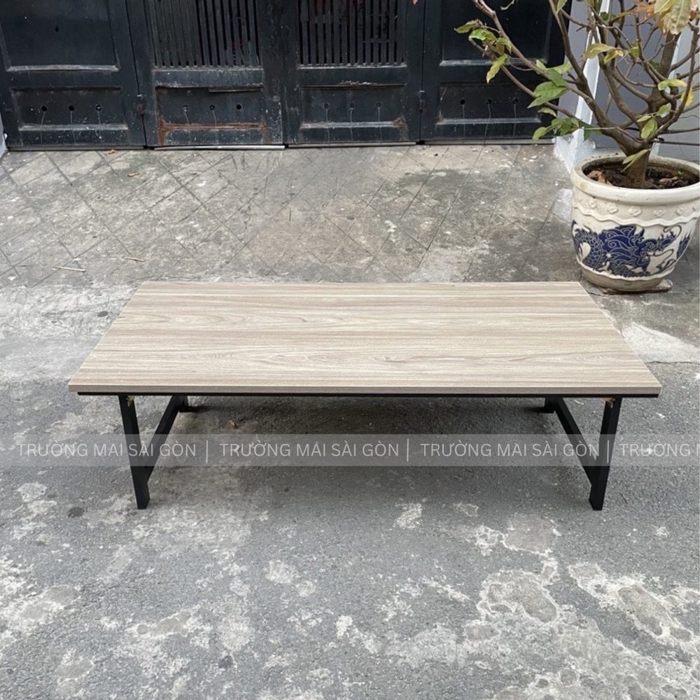 Bàn Làm Việc Văn Phòng Ngồi Bệt Chân Sắt U - BLV19 2