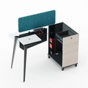Bàn Làm Việc Văn Phòng Chân Đa Giác - BLV25 3