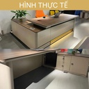 Bàn Giám Đốc Hiện Đại Màu Gỗ Đẹp - BGĐ100 2