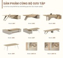 Bàn Giám Đốc Góc L Hiện Đại Mặt Gỗ Chân Sắt - BGĐ95 2
