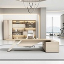 Bàn Làm Việc Giám Đốc Góc L Có Hộc - BGĐ93 2