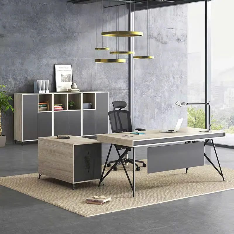 [BGĐ92] Bàn Giám Đốc Chân Sắt Hộc Rời Độc Đáo - BGĐ92