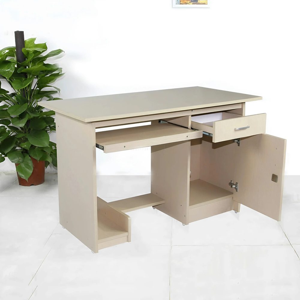 Bàn Làm Việc Văn Phòng Gỗ Có Kệ CPU - BG3 2