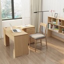[BG46] Bàn Làm Việc Văn Phòng Gỗ MDF Góc Chữ L - BG46