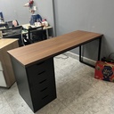 Bàn Làm Việc IKEA Chân Sắt Tiện Lợi - IK4 4