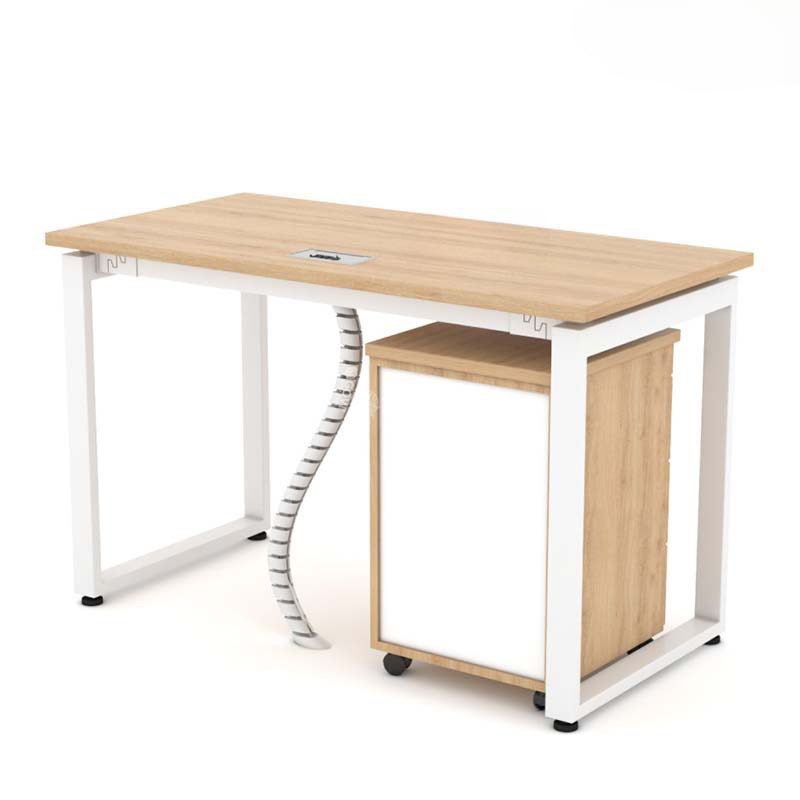 Bàn Làm Việc Chân Sắt Chữ U Cố Định - BLV40 1