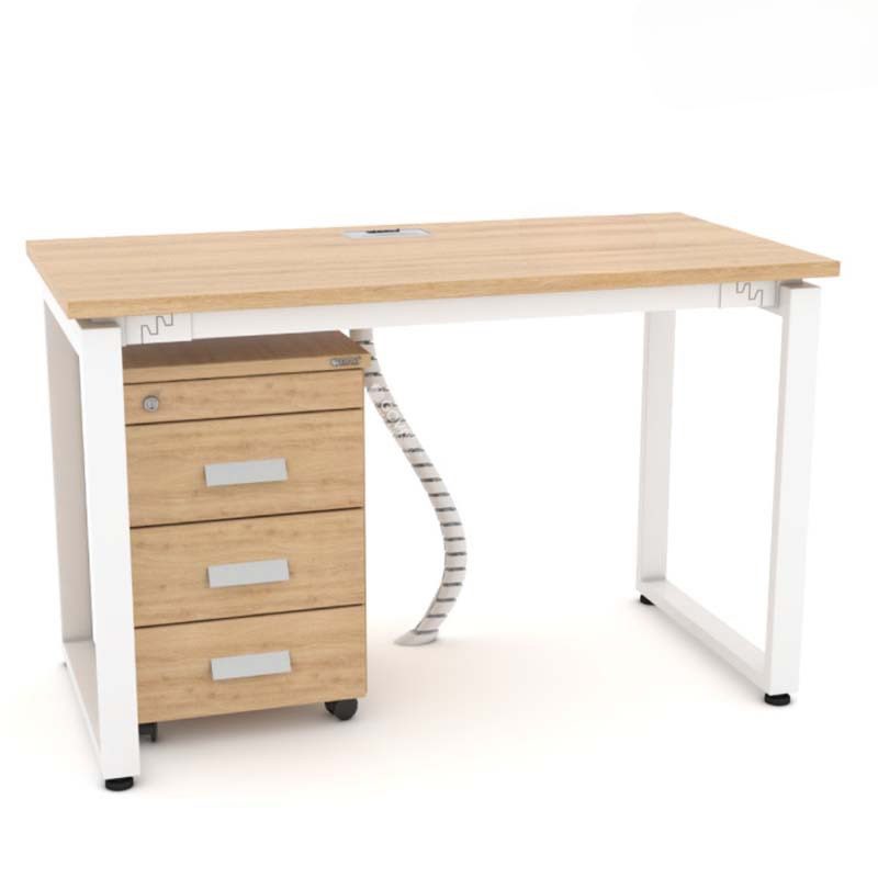 Bàn Làm Việc Chân Sắt Chữ U Cố Định - BLV40 3