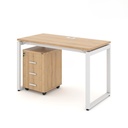 [BLV40] Bàn Làm Việc Chân Sắt Chữ U Cố Định - BLV40