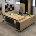 Bàn Giám Đốc Có Yếm Che Lửng Chân Nhập Khẩu - BGĐ90 3