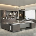 Bàn Giám Đốc Góc L Có Tủ Phụ - BGĐ10 1