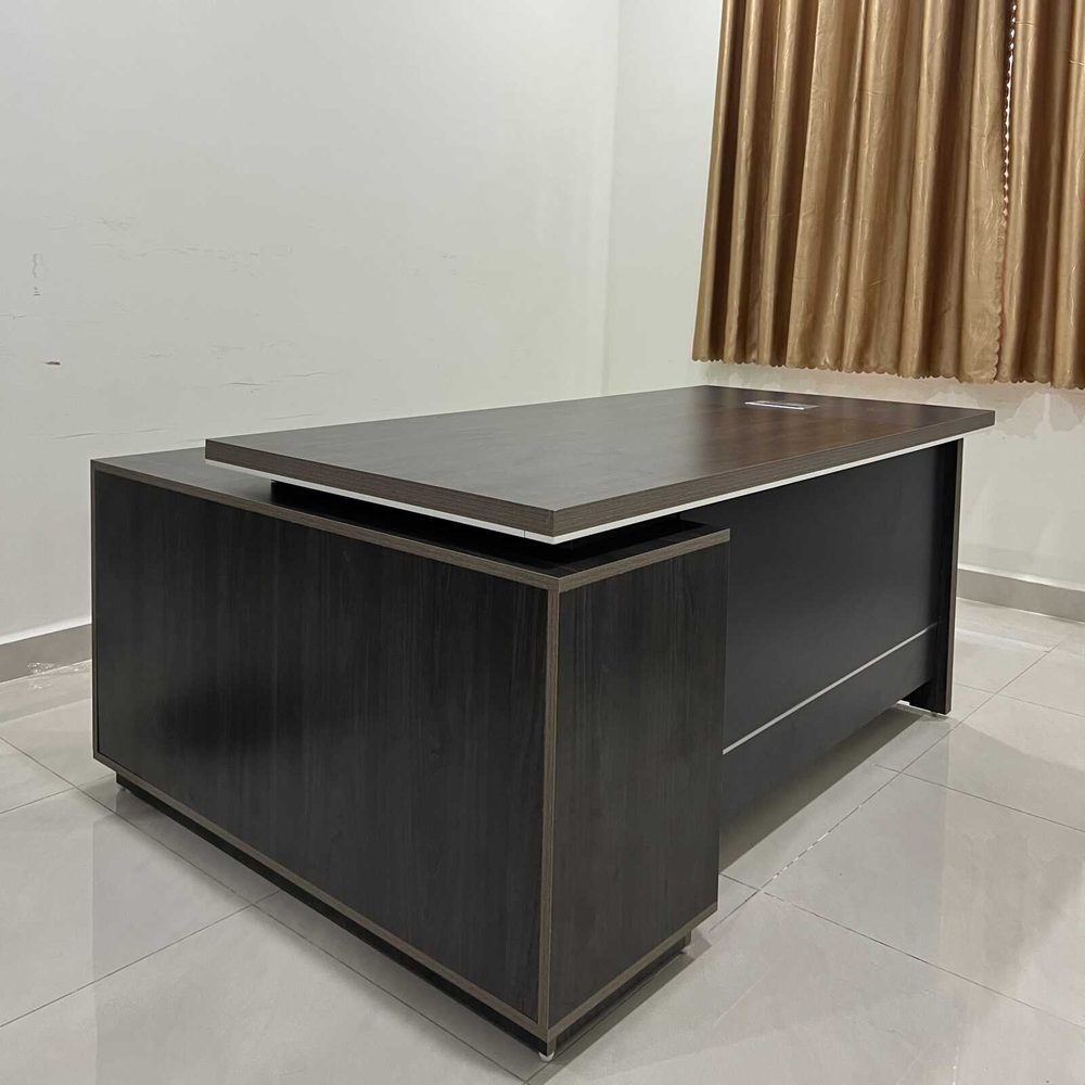[BGĐ11] Bàn Giám Đốc Góc L Kèm Hộc Tủ - BGĐ11