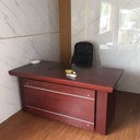 Bàn Giám Đốc 1m6 Sơn PU Có Hộc - BGĐ12 3