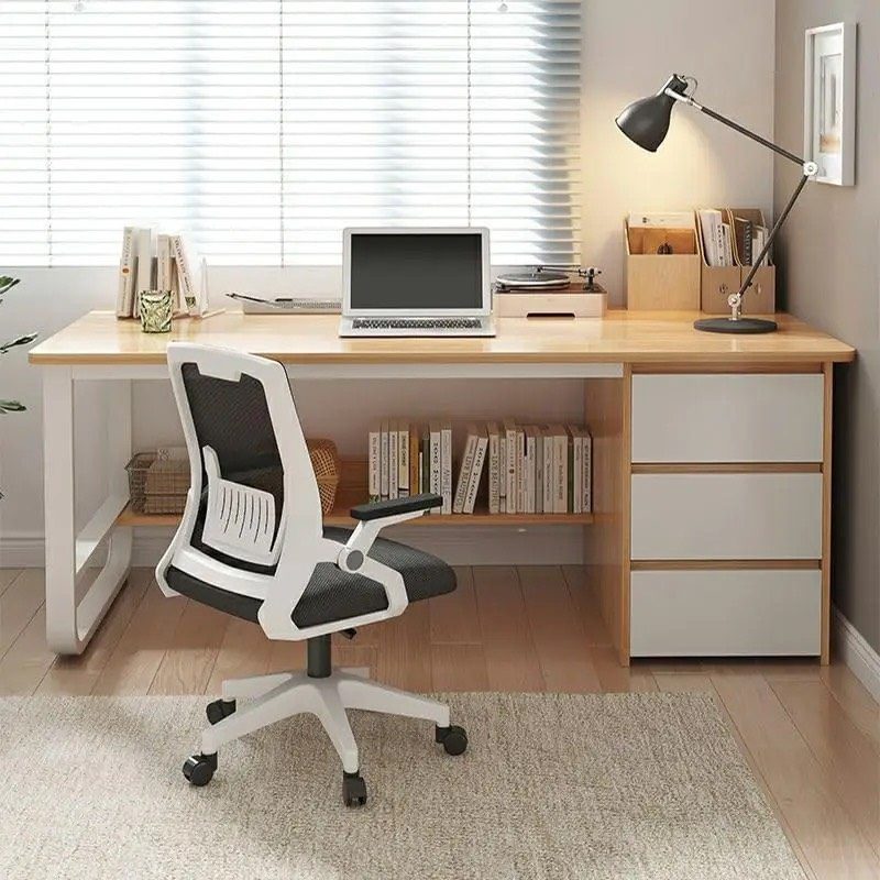 Bàn Làm Việc IKEA Văn Phòng Có Hộc Tủ - BLV46 2