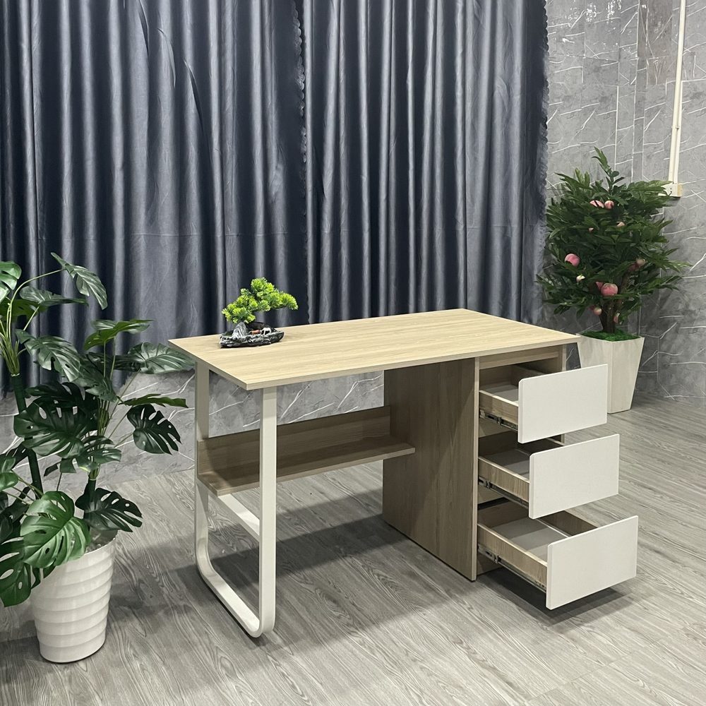 [BLV46] Bàn Làm Việc IKEA Văn Phòng Có Hộc Tủ - BLV46