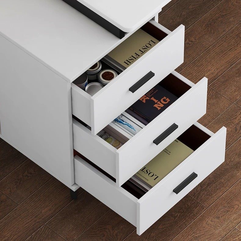 Bàn Làm Việc Văn Phòng IKEA Có Hộc Tủ 3 Ngăn- BLV48 2