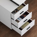 Bàn Làm Việc Văn Phòng IKEA Có Hộc Tủ 3 Ngăn- BLV48 2