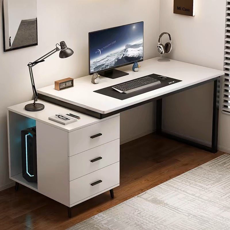 Bàn Làm Việc Văn Phòng IKEA Có Hộc Tủ 3 Ngăn- BLV48 3