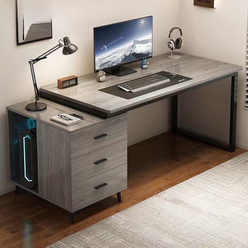 Bàn Làm Việc Văn Phòng IKEA Có Hộc Tủ 3 Ngăn- BLV48 4