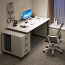Bàn Làm Việc Văn Phòng IKEA Có Hộc Tủ 3 Ngăn- BLV48 5